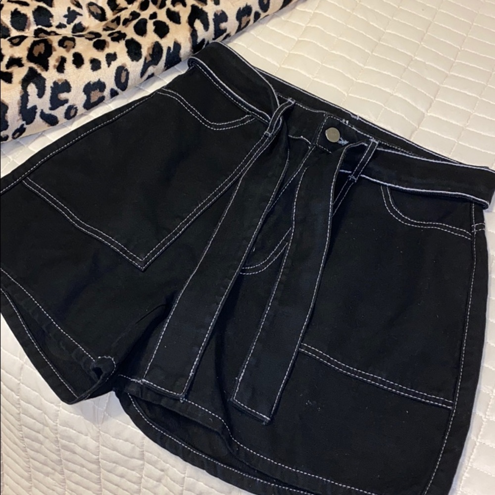 Boohoo Tall Denim Shorts